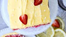 Strawberry Bread with Strawberry Lemonade Frosting
