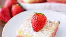 Strawberry Butter Cake Recipe