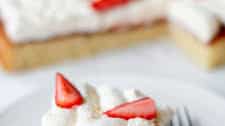 Strawberry Champagne Cake