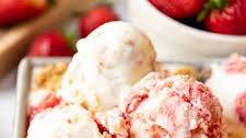 Strawberry Cheesecake Ice Cream Recipe