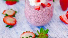 Strawberry Chia Seed Pudding