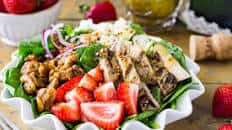 Strawberry Chicken Salad With Champagne Vinaigrette Recipe