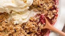 Strawberry Coconut Crisp