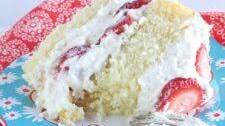 Strawberry Cream Cake