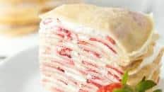 Strawberry Crepe Cake