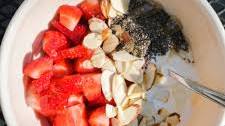 Strawberry Greek Yogurt Bowl