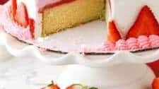 Strawberry Ice Cream Cake