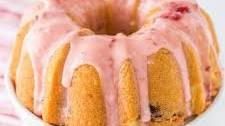 Strawberry Lemonade Pound Cake