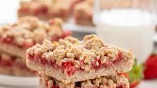 Strawberry Oatmeal Bars