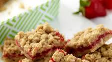 Strawberry Oatmeal Bars