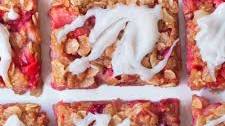 Strawberry Oatmeal Bars