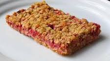 Strawberry Oatmeal Breakfast Bars