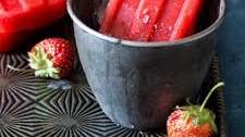 Strawberry Popsicles (Small Batch)