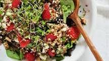 Strawberry Quinoa & Feta Salad