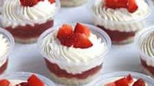 Strawberry Shortcake Dessert Cups