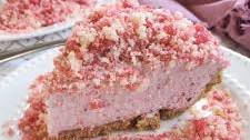 Strawberry Shortcake Freezer Pie