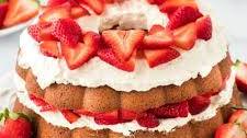 Strawberry Shortcake Pound Cake