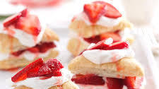 Strawberry Shortcake Puffs