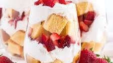 Strawberry Shortcake Trifle Cups