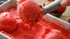 Strawberry Sorbet