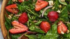 Strawberry Spinach Salad