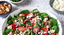 Strawberry Spinach Salad