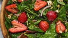 Strawberry Spinach Salad