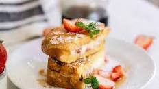 Strawberry Stuffed French Toast