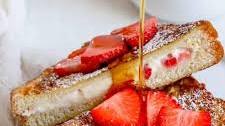 Strawberry Stuffed French Toast