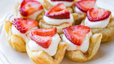 Strawberry Tartlets with Lemon Cream