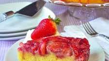 Strawberry Upside Down Cake