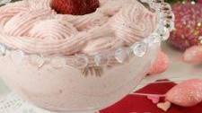 Strawberry White Chocolate Mousse