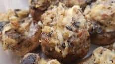 Stuffed Cream Cheese Mushrooms