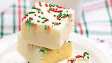 Sugar Cookie Fudge