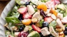 Summer Dinner Recipe: Fresh Strawberry Chicken Salad
