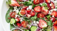 Summer Strawberry Salad with Feta