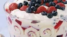 Summer berry trifle recipe