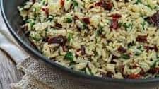 Sun-Dried Tomato Spinach Rice Pilaf