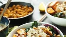 Sweet Potato Chickpea Buddha Bowl