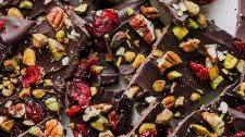 Sweet & Salty Dark Chocolate Bark