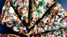 Sweet Sausage and Mushroom BBQ Pizza