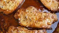 Sweet and Spicy Honey Garlic Pork Chops