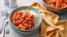 Sweet potato and chickpea curry