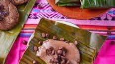 Tamales de chocolate