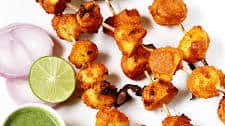 Tandoori Aloo Tikka Recipe (Potato Skewers)