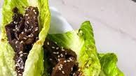 Teriyaki Beef Lettuce Boats