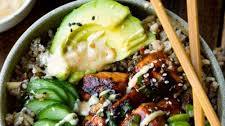 Teriyaki Salmon Rice Bowls