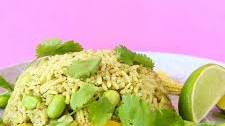 Thai Green Curry Rice (Vegan + GF)