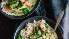 Thai Green Curry with Spring Vegetables