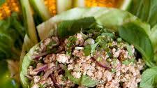 Thai Larb Gai (Chicken With Lime, Chili and Fresh Herbs)